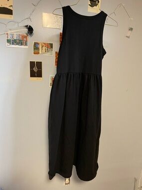 Buffalo David Bitton Black Sleeveless Midi Dress